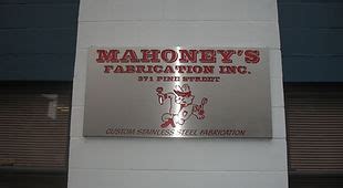 mahoney's metal fabrication|mahoneys laser cutting.